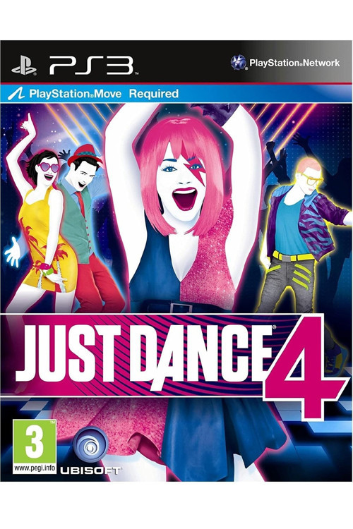 Ps3 Just Dance 4 Dans Oyunu Oynayabilmek İçin Move Gerekir