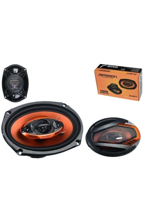 Js-6917 1400 Watt Oval Oto Hoparlör 2 Adet