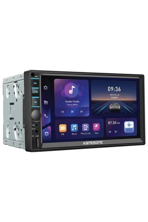 Ks-G755 7'' Oto Double Teyp Bluetooth-Usb Geri Görüş Kamerası Mirror Link Uyumlu