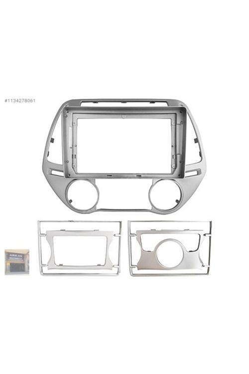Hyundai İ20-2008-2012-Ac-Mc-9'' Multimedya Çerçevesi-Direksiyon Uyumlu-Soketli-Teknik Destekli