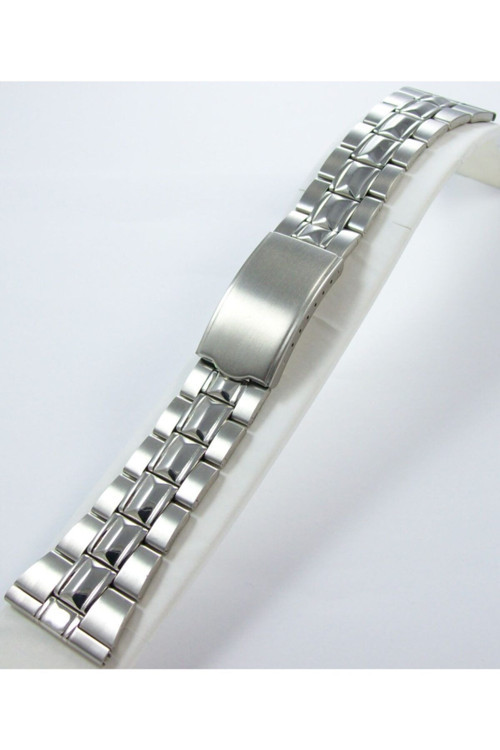 Çelik Saat Kordonu Spor 26Mm Metal Kayış Kolçak Kabartma