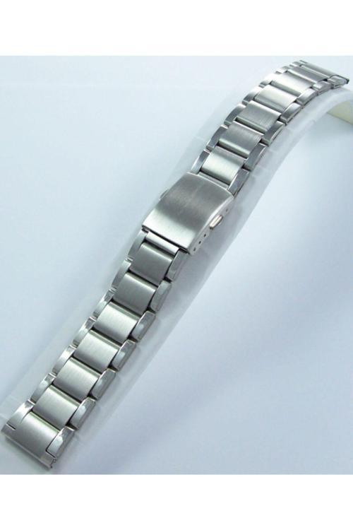 Çelik Saat Kordonu Yandan Kilitli Spor Metal Saat Kordonu 18Mm Me