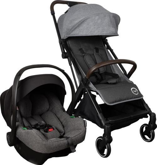 Gravity Autofold Grey Cosmo Travel Sistem Bebek Arabası Grey