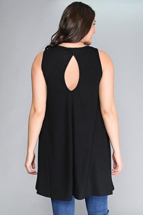 Kolsuz Sırt Pencere Bluz