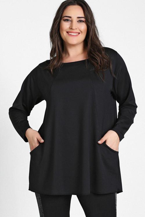 Cepli Parçalı Tunik