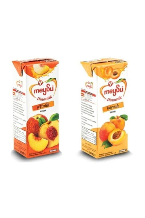 200 Ml Meyve Suyu 27 Şeftali + 27 Kayısı