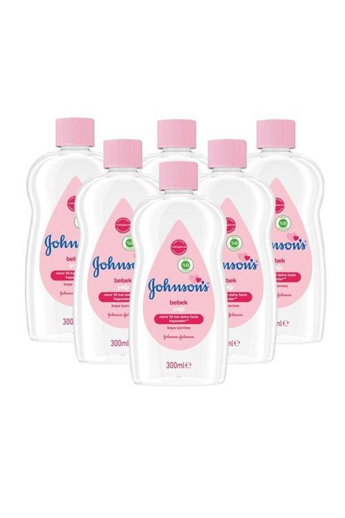 Johnson´S Baby Bebek Yağı 300 Ml X 6 Adet