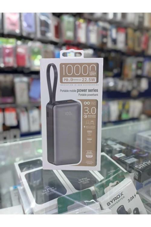 22.5W Hızlı Şarj Powerbank – 10000 Mah-Süper Hızlı Taşınabilir Powerbank-Qualcomm Quick Charge 3.0