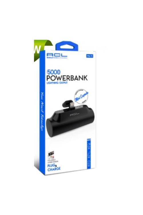 Süper Mini 5000 Mah Lightning Girişli Mini Powerbank Güç Bankası Pw-71 Modern Tasarım 826334