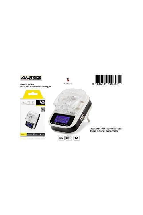 Lcd Unıversal Usb Girişli 1A/5W Kendinden Fişli Şarj Aleti