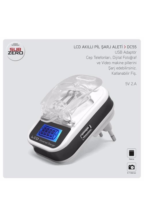 Dc55 Lcd Üniversal Şarj
