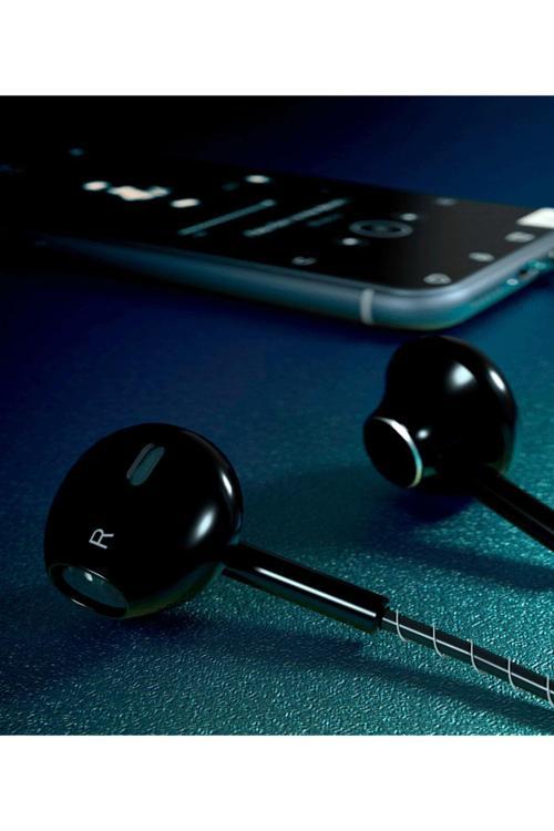 K16 Ekstra Bas Stereo Kulakiçi Kulaklık Siyah Suntechk16