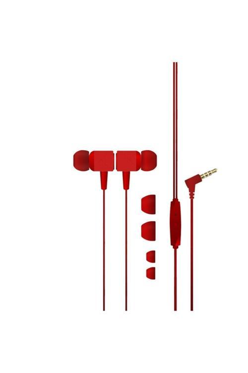 K1-32 Glorifiedsound™ Mıknatıslı Mikrofonlu Kırmızı Renk Kumandalı Kulaklık