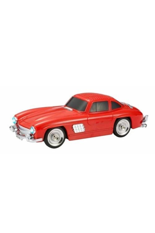 Kırmızı Renk Efsanevi Tasarım Harika Ses 300Sl Mercedes Klasik Benz Model Araba Bluetooth Hoparlör