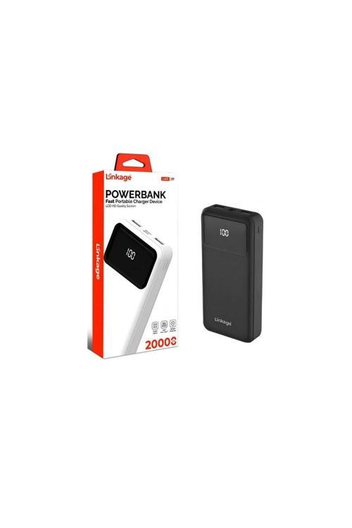 Lkp-37  20000Mah Lcd Ekran Dahili Type-C Micro Powerbank