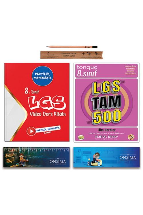 Partikül Matematik 8. Sınıf Lgs Video Ders Notları Kitabı - Tam 500 Tüm Dersler Soru Bankası Set