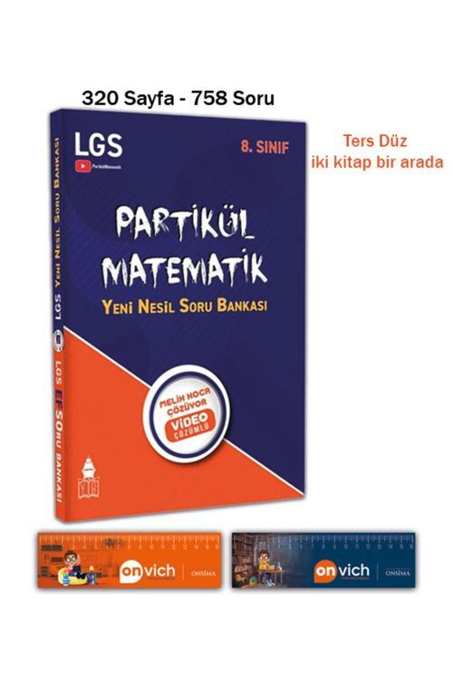 Partikül Matematik 8. Sınıf Lgs Yeni Nesil Ve Efso Soru Bankası - 2 Kitap Birarada - Melih Hoca