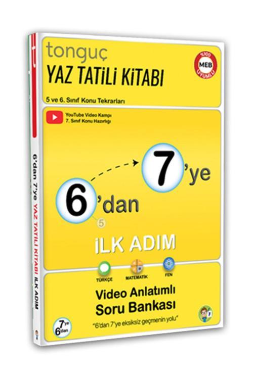 Tonguç Yayınları 6'Dan 7'Ye Hazırlık Kitabı - Yaz Tatil Kitabı