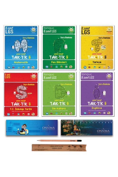 Tonguç Yayınları 8. Sınıf Lgs Taktikli Soru Bankası Tüm Dersler Set 6 Kitap-Kolektif