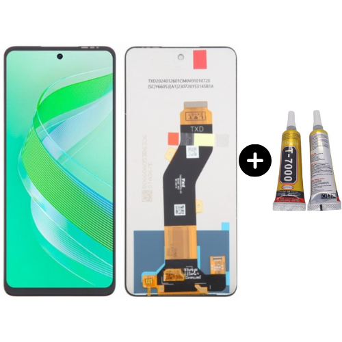 İnfinix Smart 8 Uyumlu Servis Lcd Ekran Dokunmatik + B7000