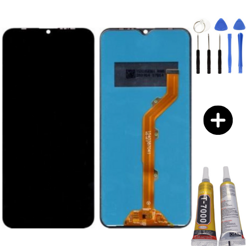 İnfinix Hot 8 Lite Uyumlu HK Lcd Ekran Dokunmatik + Montaj Seti