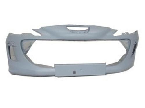 2008-2011 Peugeot 308 Ön Tampon Gri (Astarlı Sis-Bant-Izgara Delikli (Far Yıkamasız) (Tyg) (Adet) (O