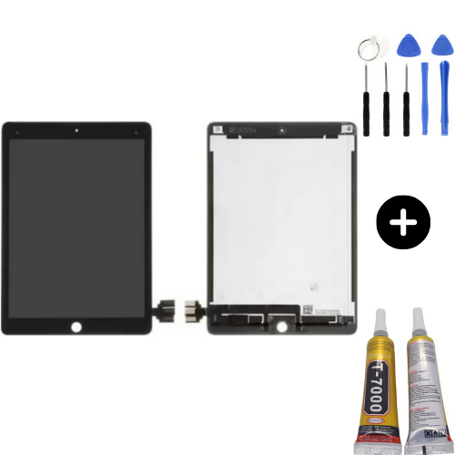 iPad Pro 9.7 İnch A1673-A1674-A1675 Uyumlu Servis Lcd İç Ekran + Montaj Seti