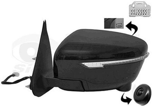 Qashqai Elektrikli Katlanır Ayna 2014-2016 Astarlı Sinyalli Kameralı Sol Oem No:963024Eh8A