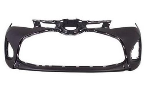 2014-2016 Toyota Yaris Ön Tampon Siyah (Sis-Panjur Delikli Tyg) (Adet) (Oem No:521190U927)