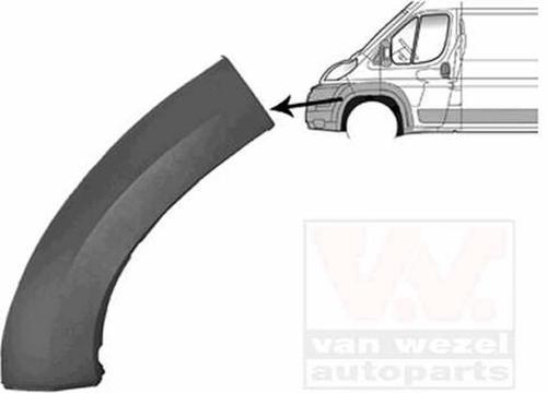 Fiat Ducato 2006  Ön Tampon Kaplama Sol Ön Tampon Çıtası (Oem No:735423193)