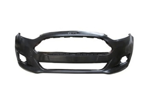 2013-2017 Ford Fiesta Ön Tampon Siyah (Sis-Panjur Delikli-Çeki Demiri Kapaklı) (Lm) (Adet) (Oem No:C