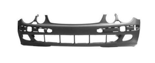 2003-2006 Mercedes E Class W211- Ön Tampon Koyu Gri (Sis Delikli-Far Yıkamalı)(Avangarde)(Tw) (Adet)