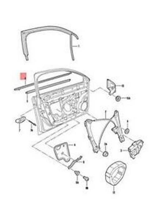 Volkswagen Jetta 2010  Cam Fitili Ön Sol   (Oem No:5C6837477B5Ap)