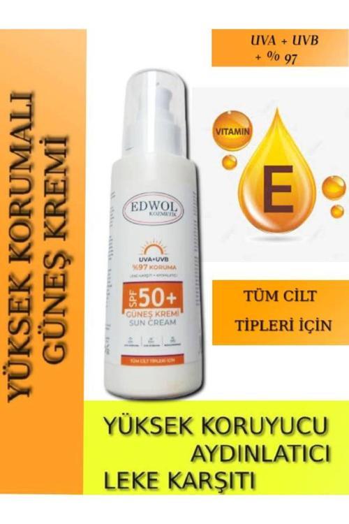 Leke Karşıtı Spf50 Yüksek Koruma Leke Karşıtı Ve Aydınlatıcı Nemlendirici Güneş Kremi 100 Ml