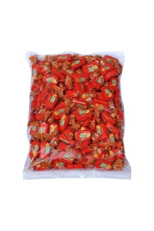 Tofy Meyve Sulu Portakal Aromalı Toffe Şeker 1 Kg- Ikramlık Şeker