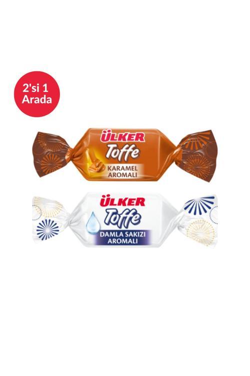 Toffe Şeker Karışık (Karamel, Damla Sakızlı) 500 Gr