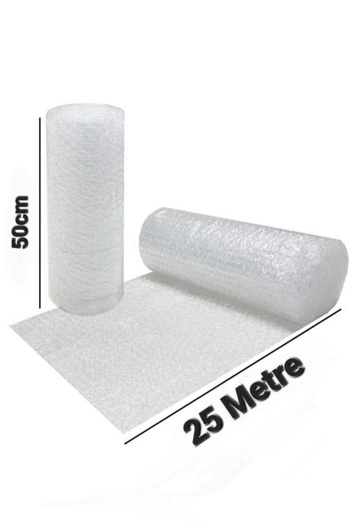 Balonlu Ambalaj Naylonu Pat Pat Havalı Naylon Balonlu Naylon 50 Cm X 25 Metre Pıtpıt Patpat