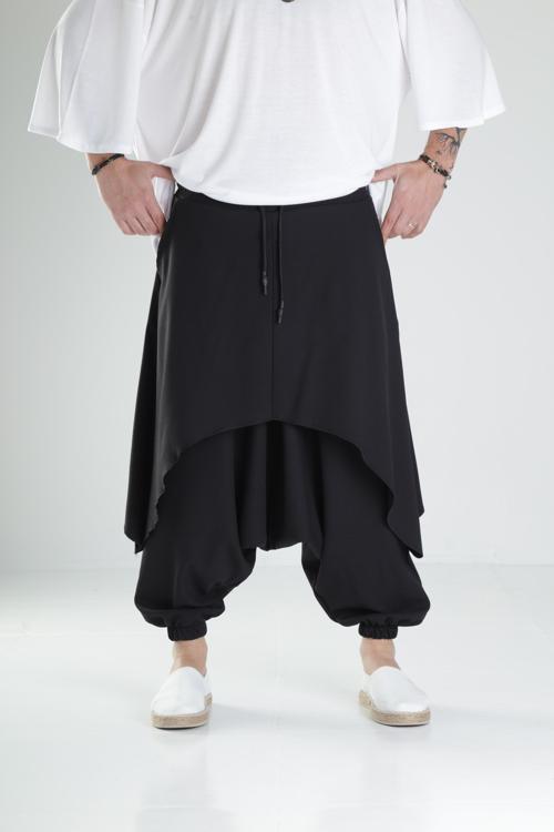 Oversize Şalvarlı Samurai Pantolon