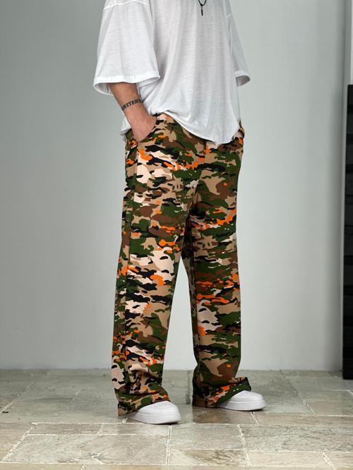 Yazlık Kamuflaj Baggy Pantolon - Jogger