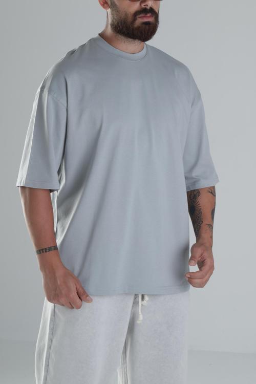 Gri Oversize T-Shirt