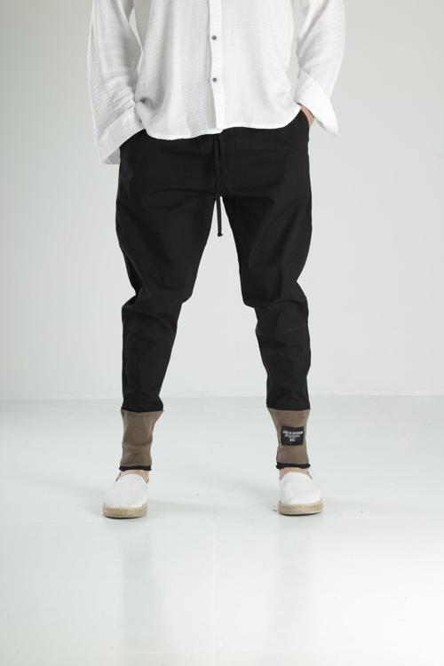 Gabardin Paça Detaylı Pantolon