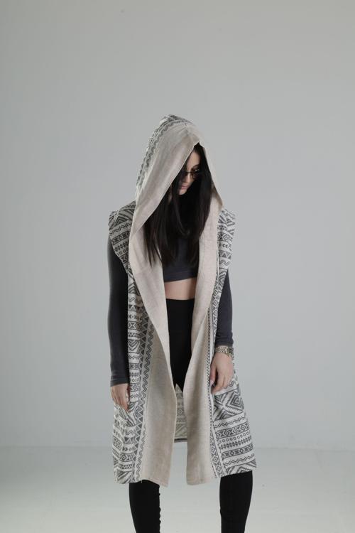 Etnik Desenli Kimono