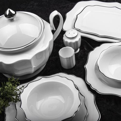 Porselen 60 Parça Yemek Takımı AR34001