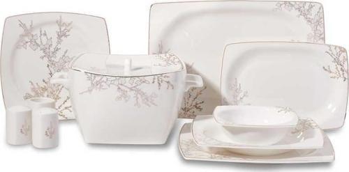 Bone Sel. 60 Parça Yemek Takımı Kare A8428