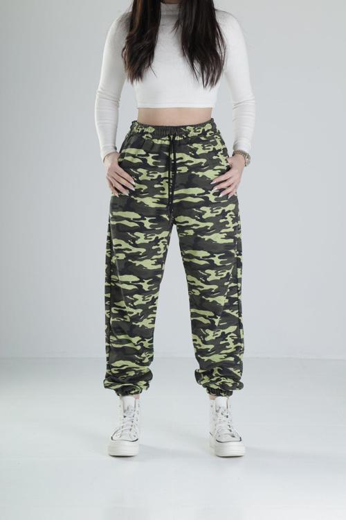 Kamuflaj Desenli Jogger Pantolon