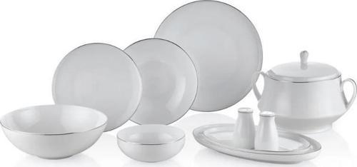 Bolivia Lona Silver 60 Parça Yemek Takımı