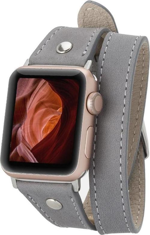Apple Watch Uyumlu Deri Kordon 42-44-45mm Slim DT STRST9