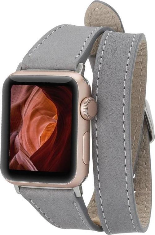 Apple Watch Uyumlu Deri Kordon 42-44-45mm Slim DTQUARST9