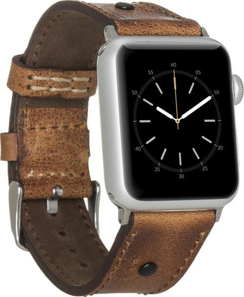 Apple Watch Uyumlu Deri Kordon 42-44-45mm TR 42BA4 TN11
