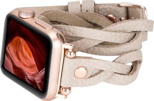 Apple Watch Uyumlu Deri Kordon Peggy 38-40-41mm DTRTERC3